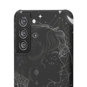 Mystic Starlit Serenity | Slim Phone Case for Samsung