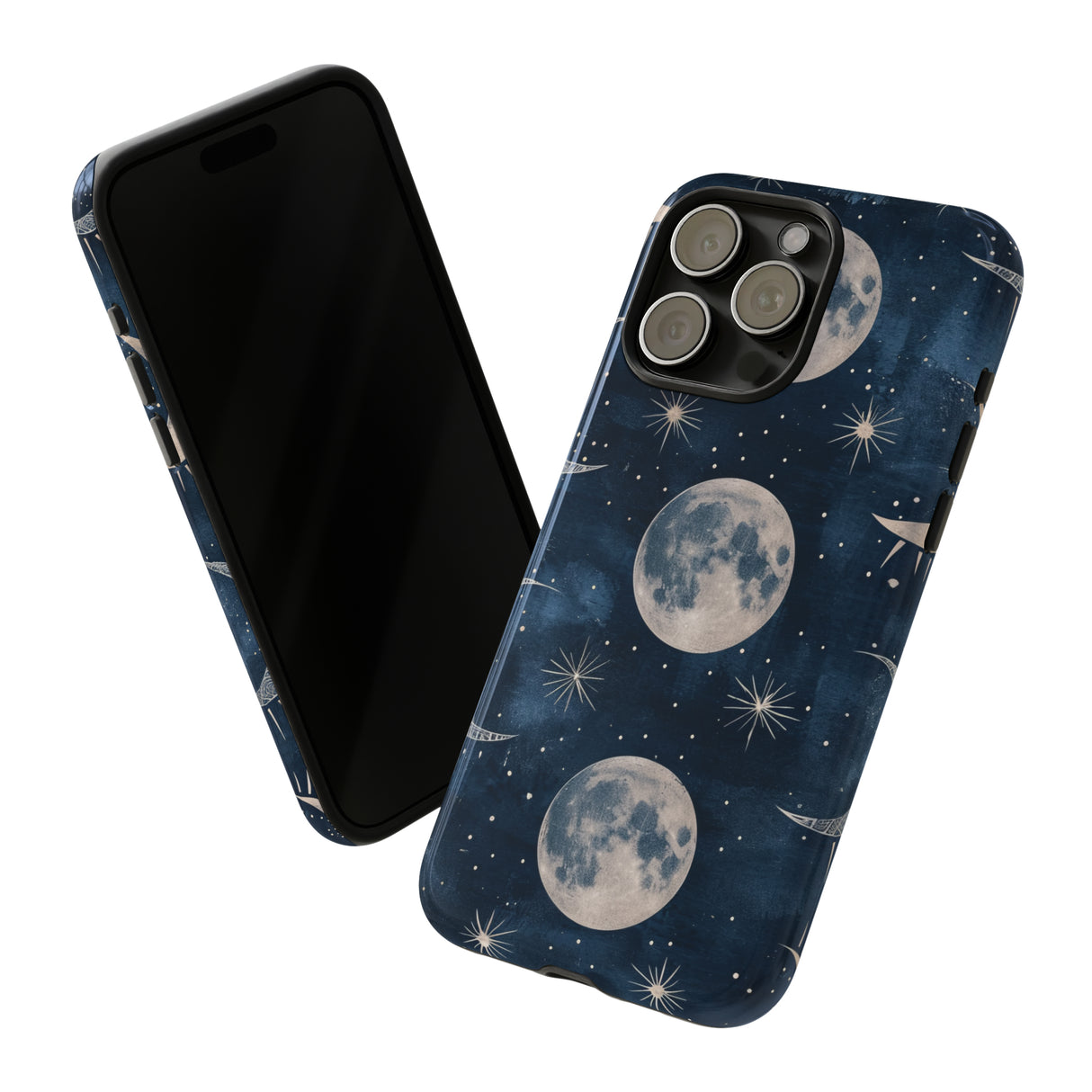 Lunar Phases Serenity - Protective Phone Case