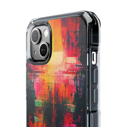 Light Streams Dance iPhone Case - Impact