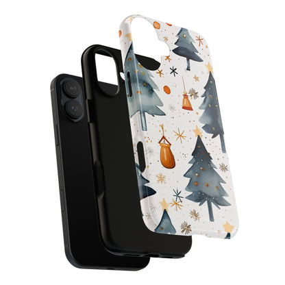 Christmas Trees Dance - iPhone Case