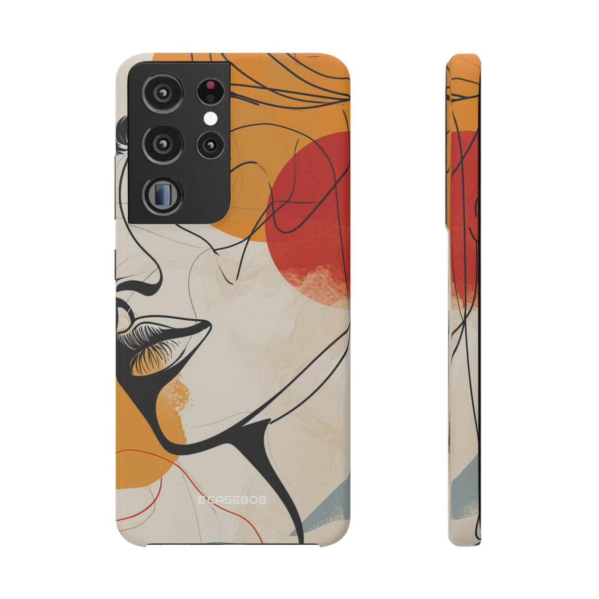 Contemplative Warmth | Slim Phone Case for Samsung