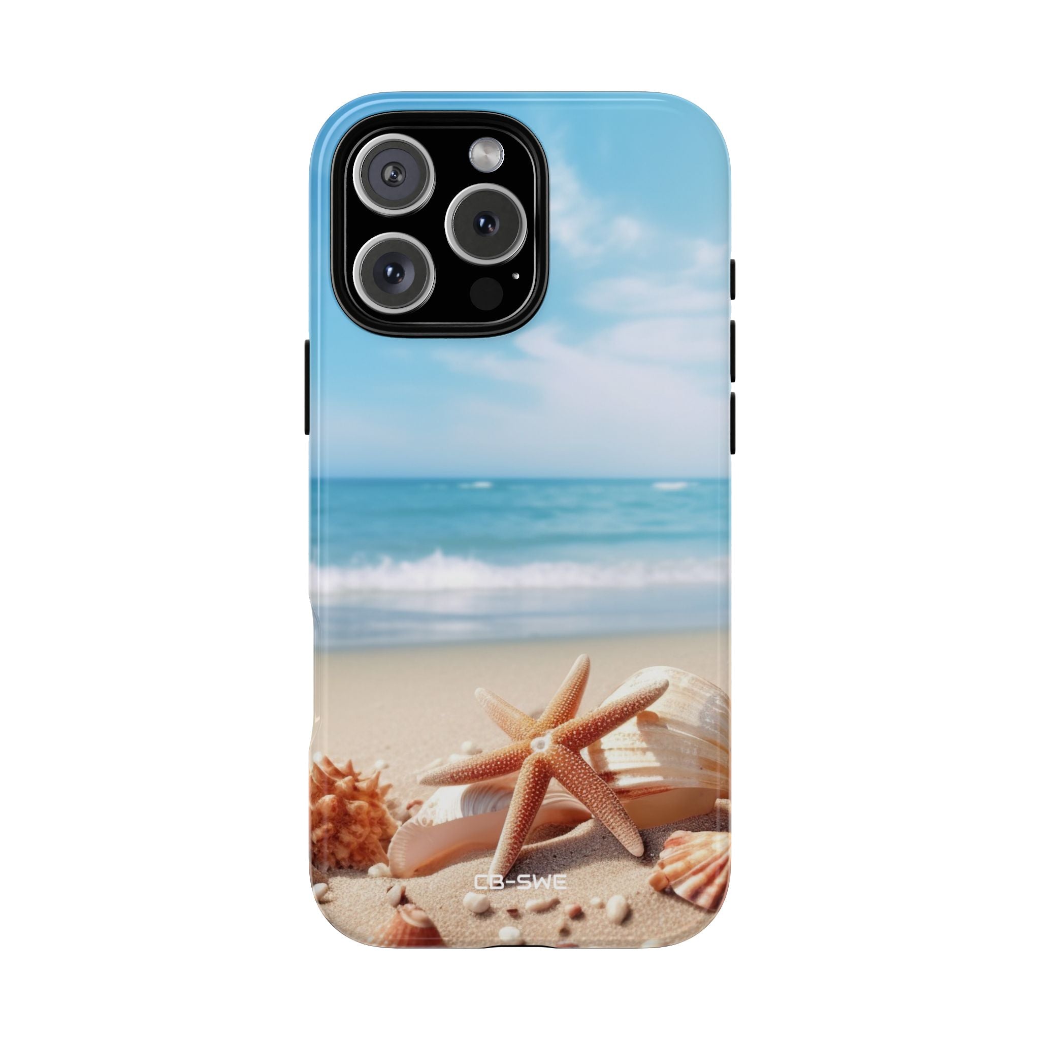 Shells Rest Beneath Waves - iPhone Case