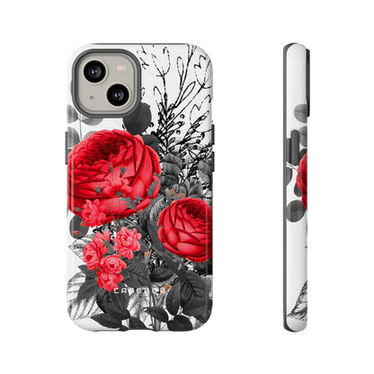 Roclops Gothic Flower - Protective Phone Case