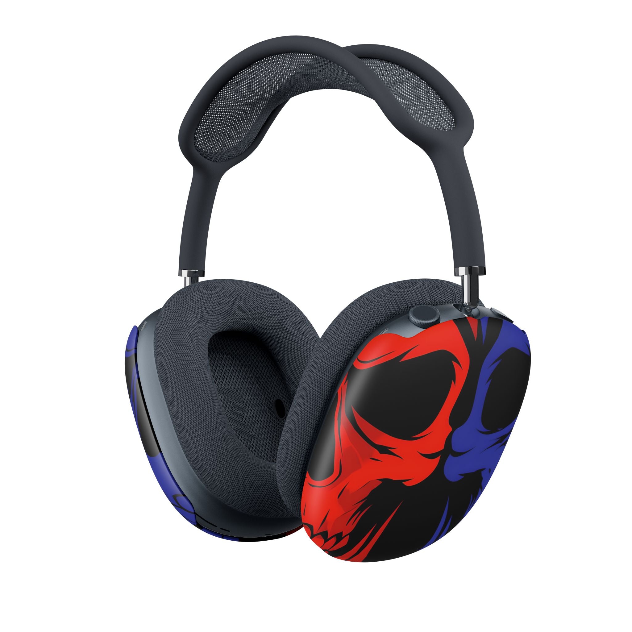 Dual Skulls RedBlue - AirPod Max Case
