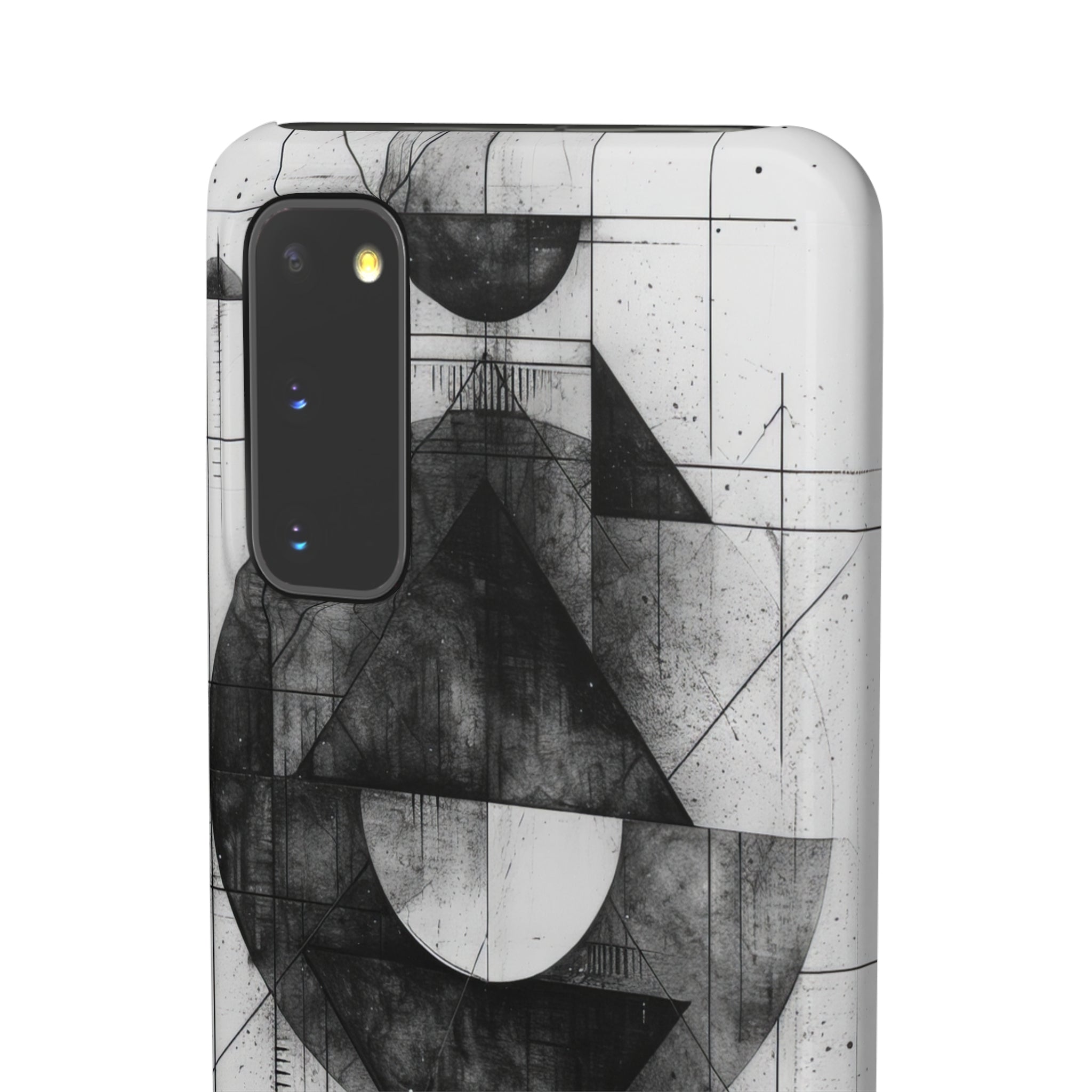 Monochrome Geometry | Slim Phone Case for Samsung