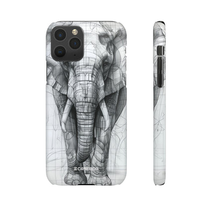 Technic Elephant | Slim Phone Case for iPhone