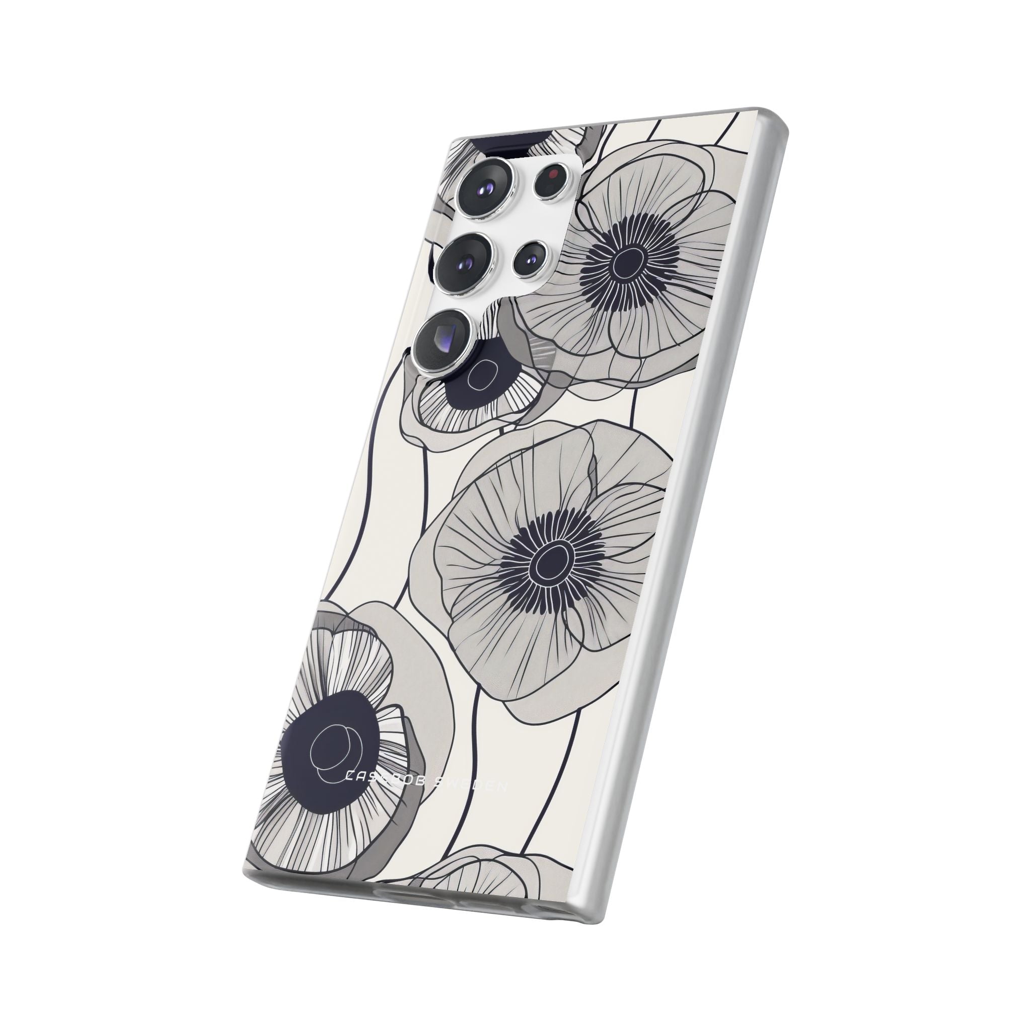 Modern Minimalist Flowers Samsung S23 - Flexi Phone Case