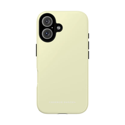 Light Golden Rod Yellow iPhone 16 - Tough Phone Case