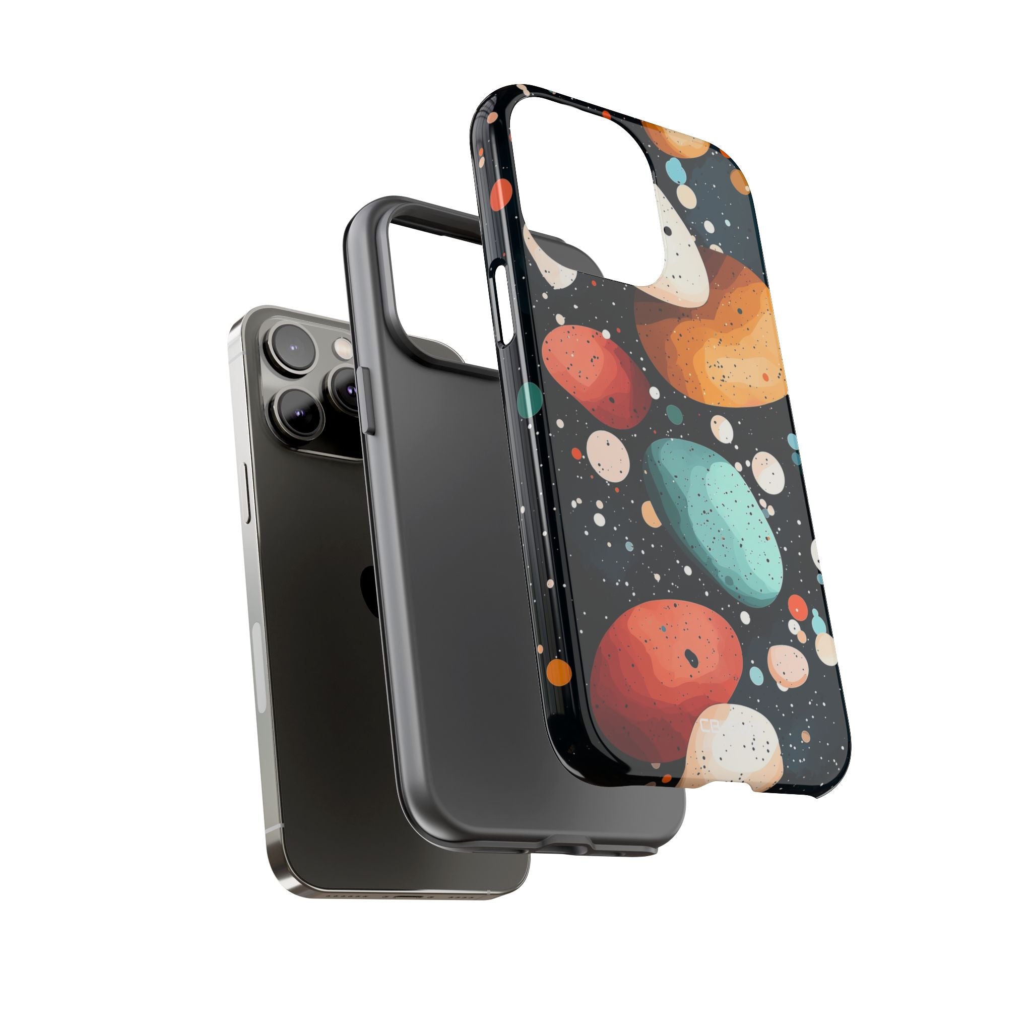 Colorful Stones Dance - iPhone Case