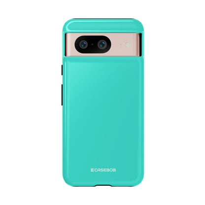 Teal Serenity: Minimalist Design - for Google Pixel 8