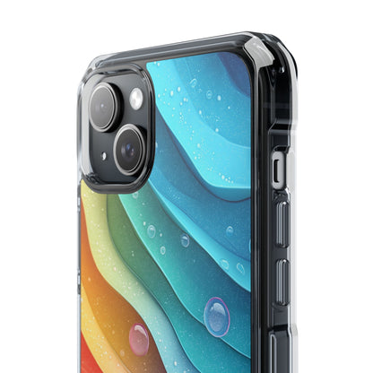 Waves Dance Playfully iPhone Case - Impact