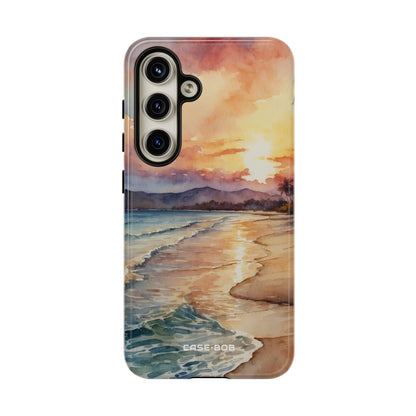 Sunset Reflection Samsung S24 Case - Tough