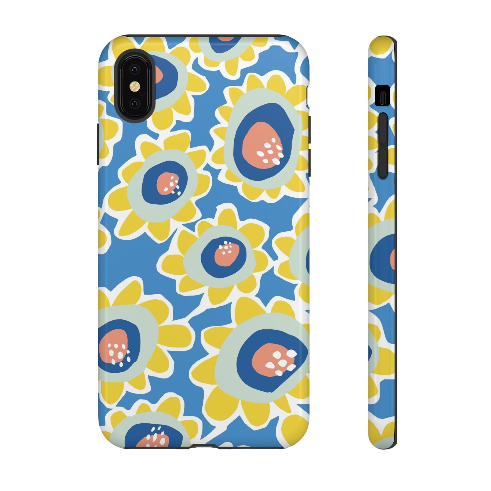 Summer Happy Flower - Protective Phone Case