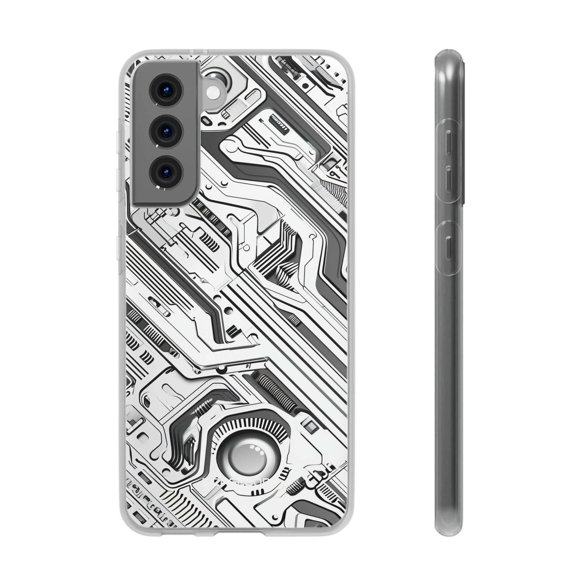 Techno Circuitry | Flexible Phone Case for Samsung Galaxy