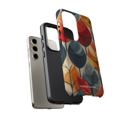 Autumn Leaf Design - Tough Samsung S23 Phone Case