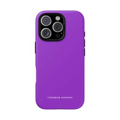 Dark Orchid iPhone 16 - Tough Phone Case