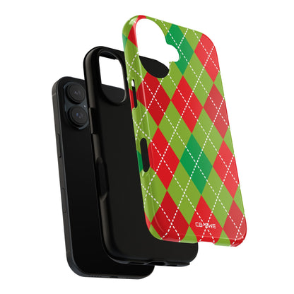 Diamond Shapes Dance - iPhone Case