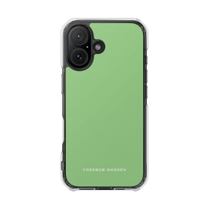 Light Green iPhone 16 - Clear Impact Phone Case