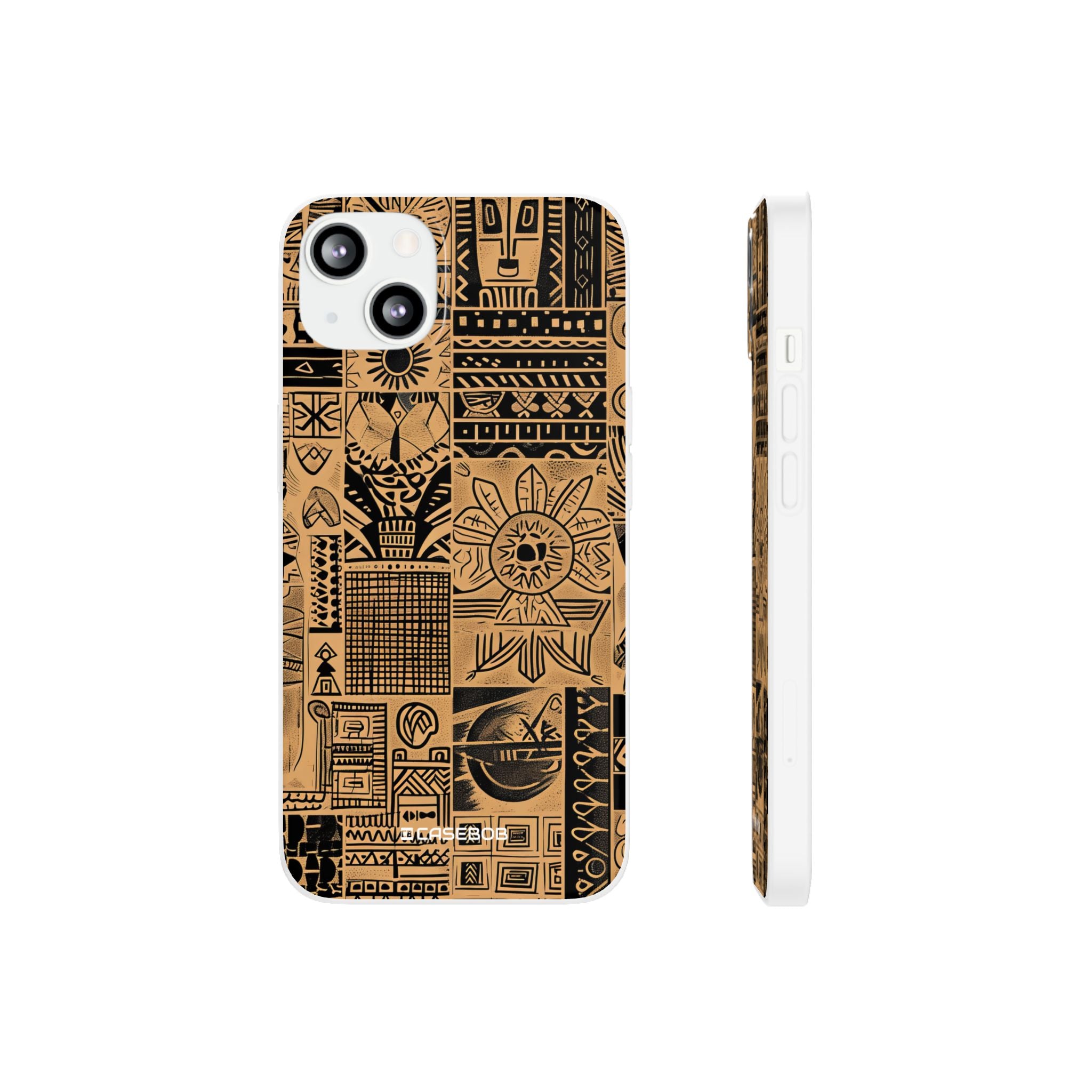 Ancient Ethnic Tapestry | Flexible Phone Case for iPhone