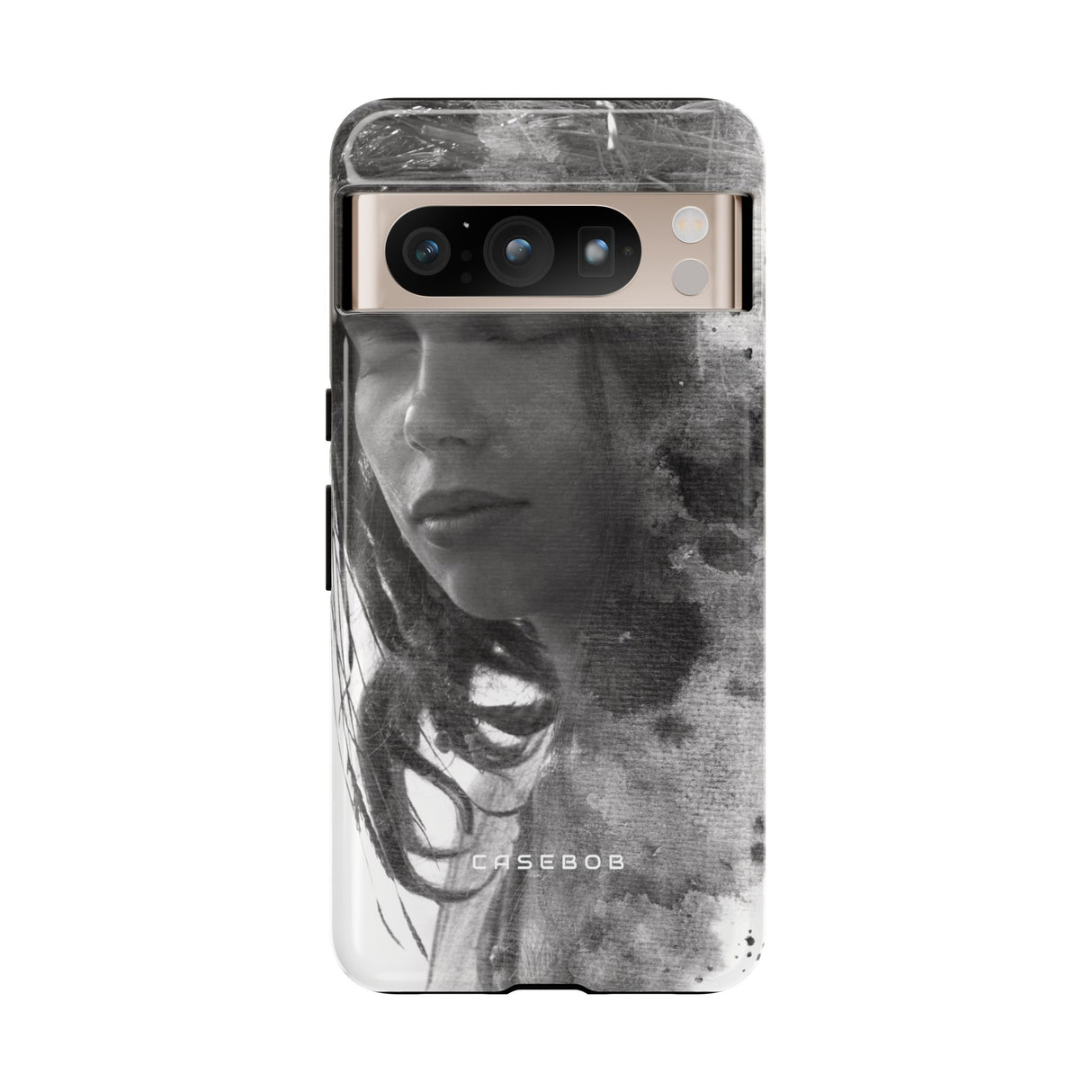 Portrait Lady Phone Case - Protective - Protective Phone Case