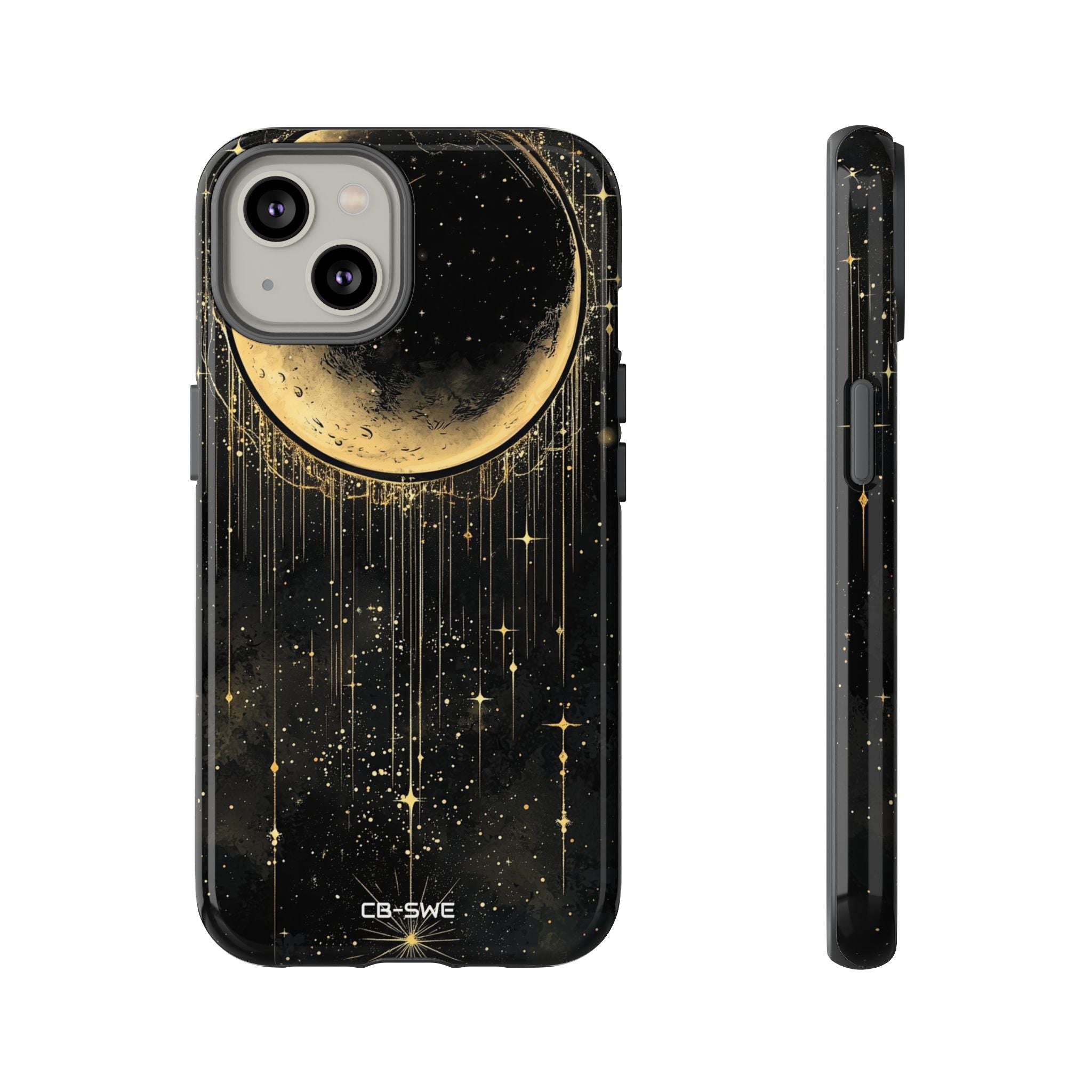 Celestial Moon Glows - iPhone Case