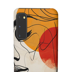 Contemplative Warmth | Slim Phone Case for Samsung