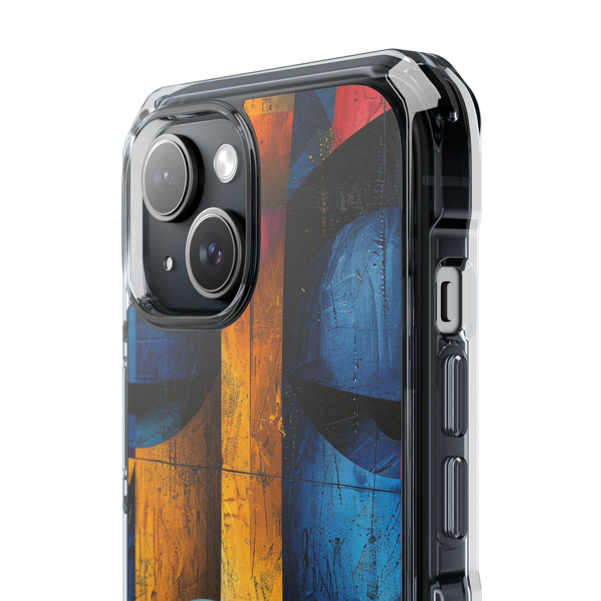 Geometric Face Fusion iPhone 15 - Impact Clear+