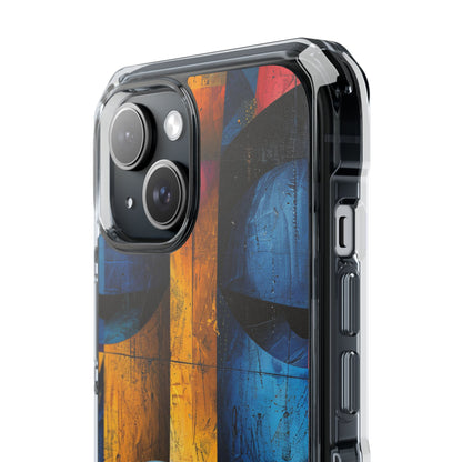 Geometric Face Fusion iPhone 15 - Impact Clear+