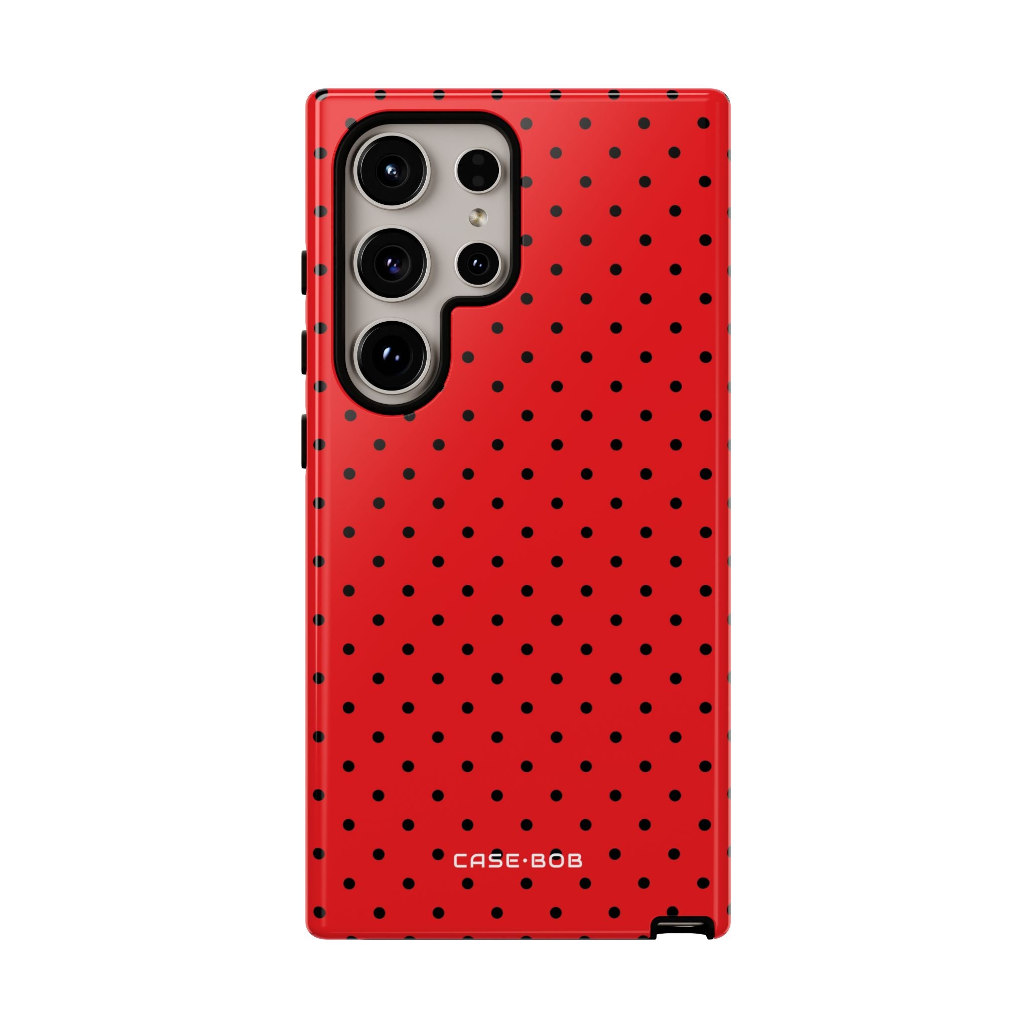 Crimson Dot Matrix Samsung S24 Ultra Case - Tough