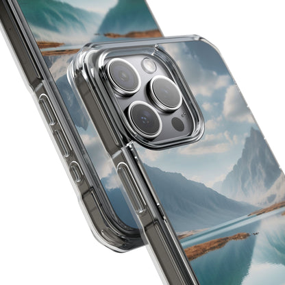 Mountain Reflections Swim iPhone Case - Impact