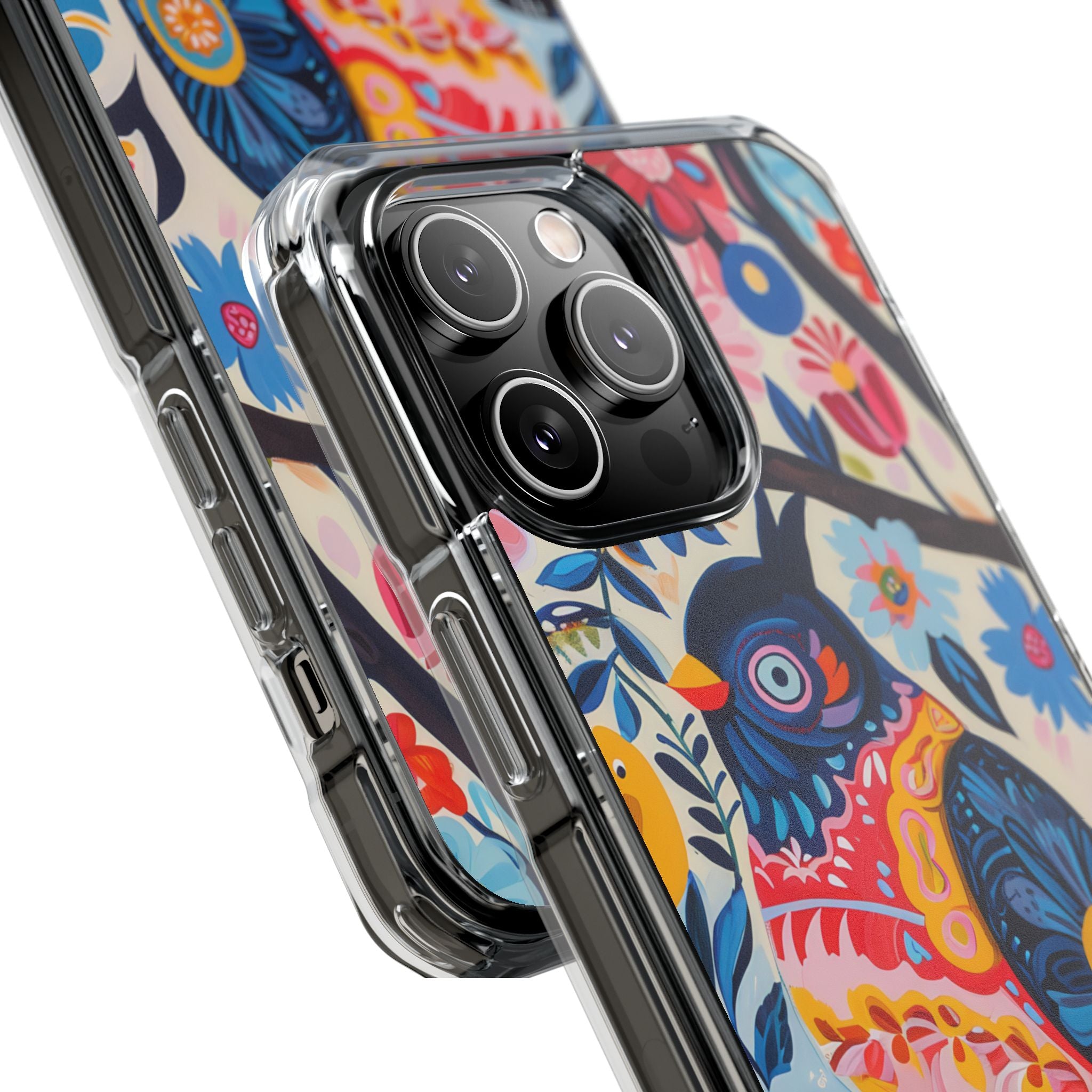 Owl Bloom iPhone 14 Pro Max Case - Impact