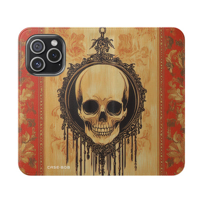 Skull Eclipse - iPhone 15 Pro Case - Wallet