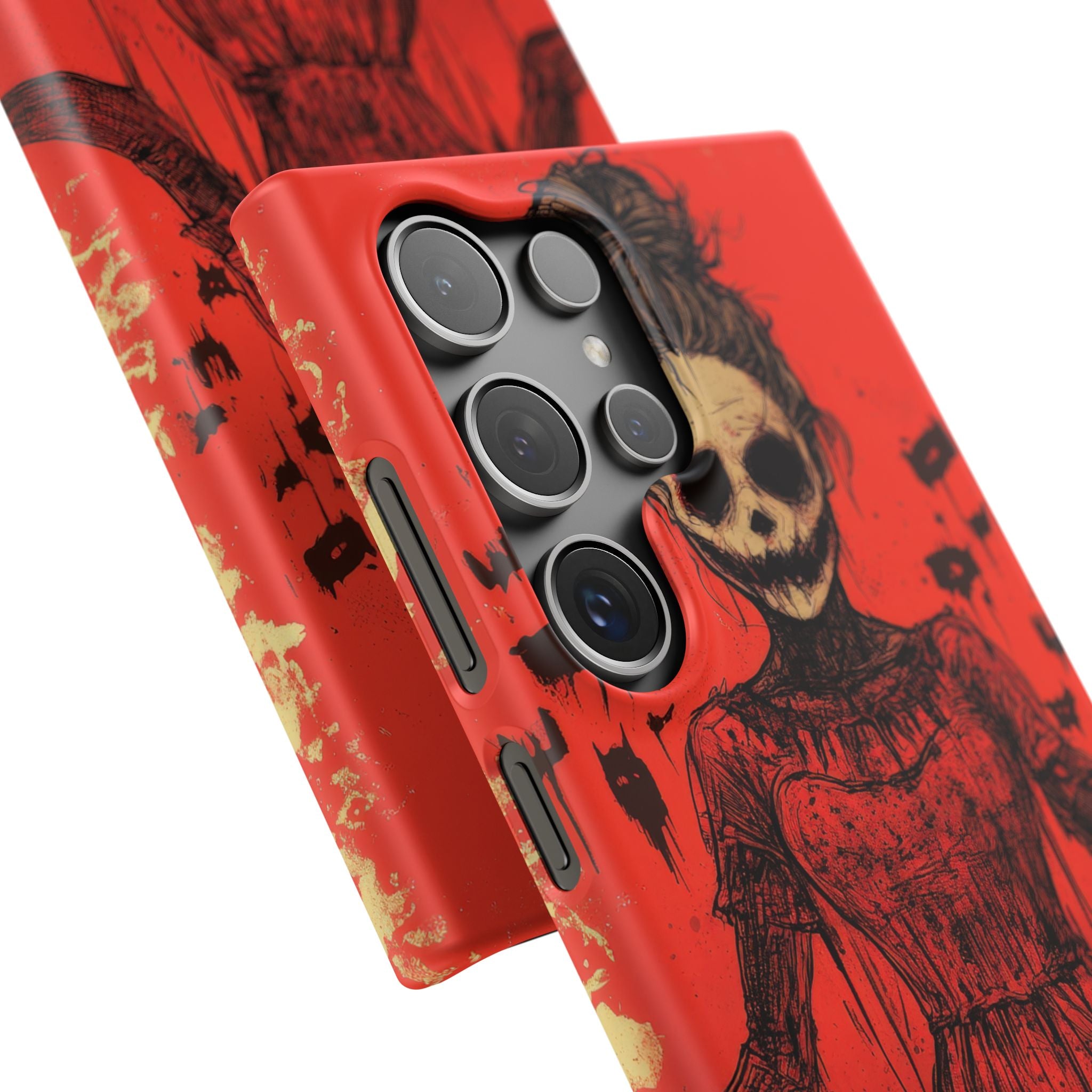 Haunting Scarlet Descent Samsung S24 - Slim Phone Case