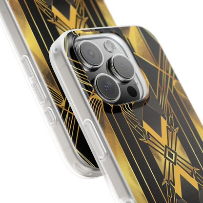 Golden Diamond Radiance iPhone 16 Pro Case - Soft