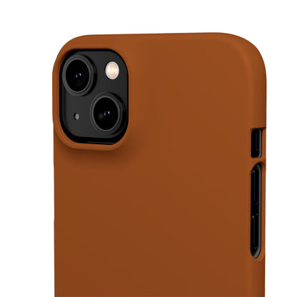 Saddle Brown iPhone 14 - Slim Phone Case