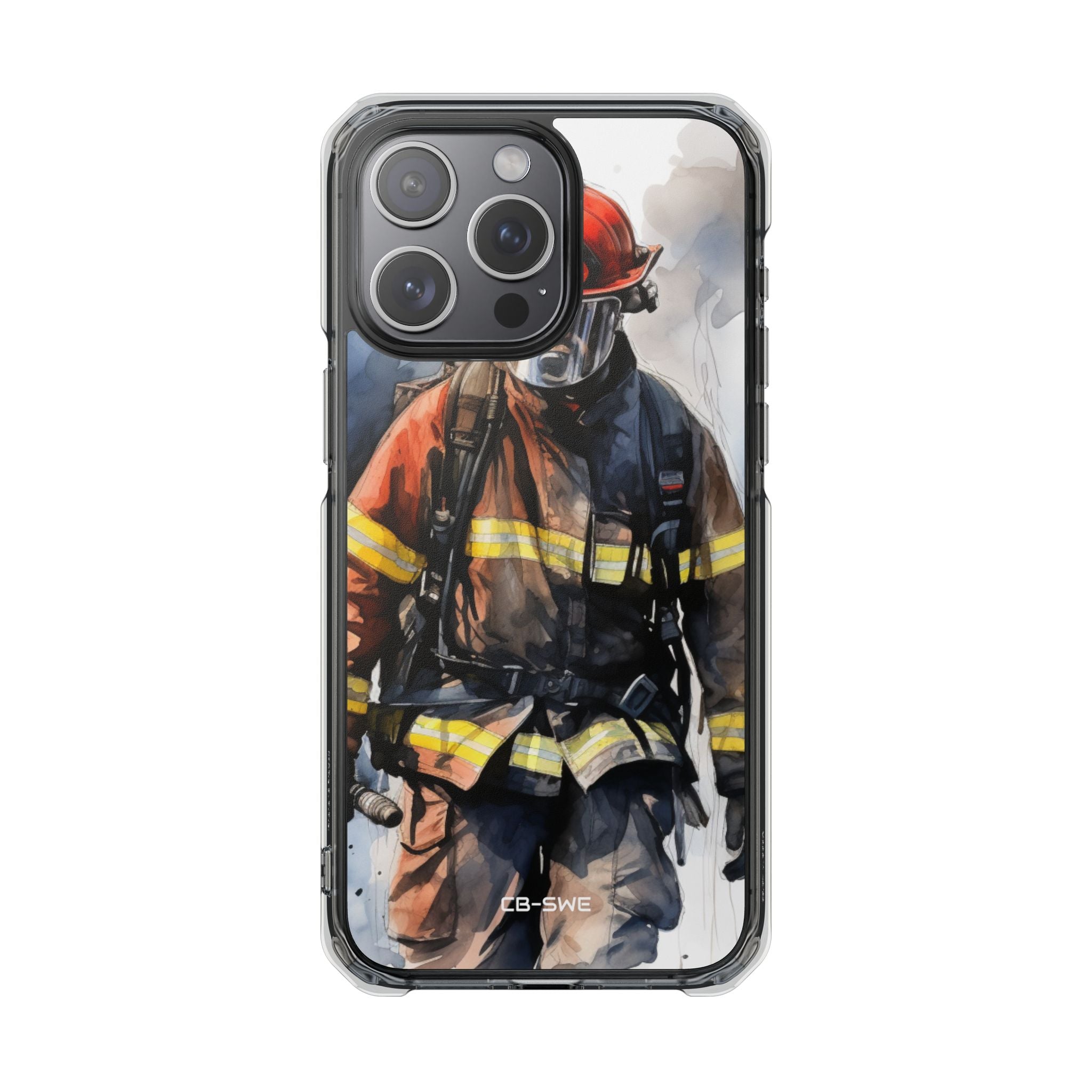 Firefighter In Motion iPhone Case - Impact
