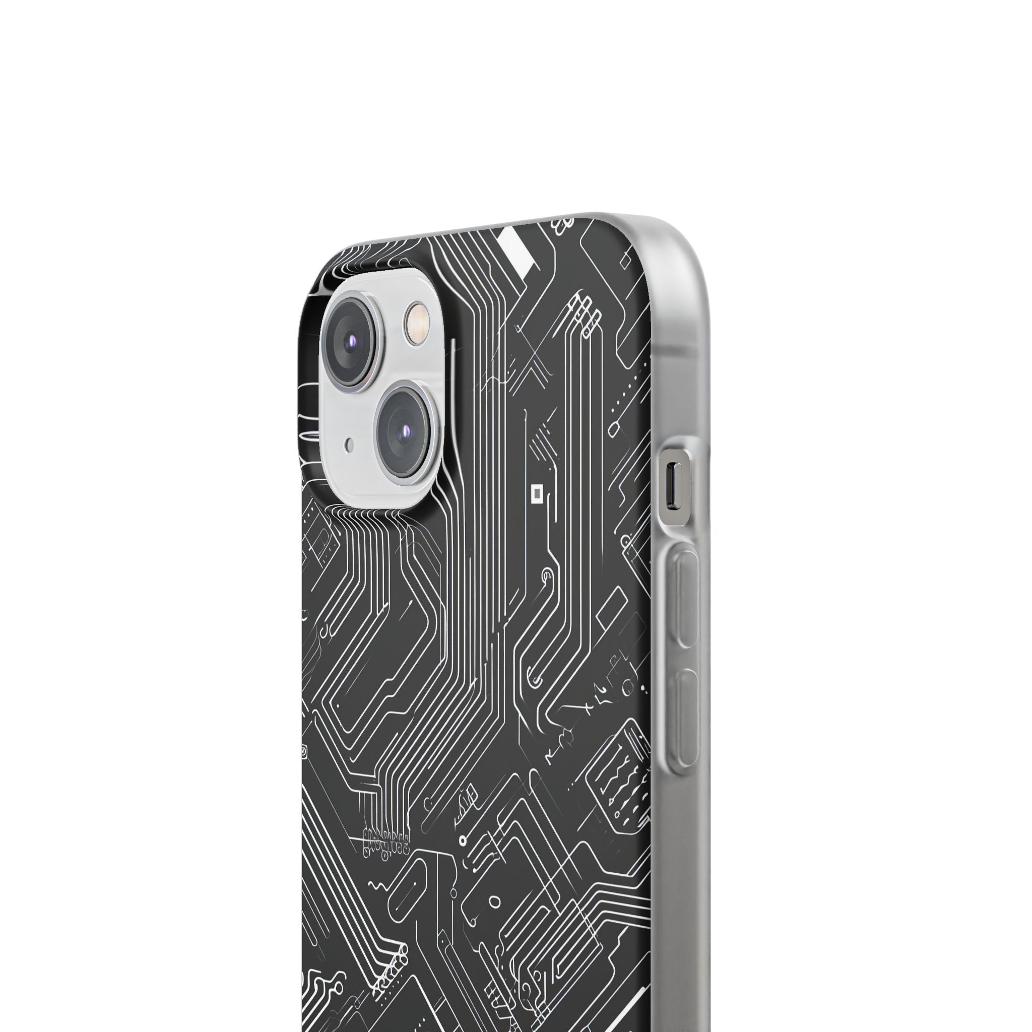 Cyber Circuitry Art | Flexible Phone Case for iPhone