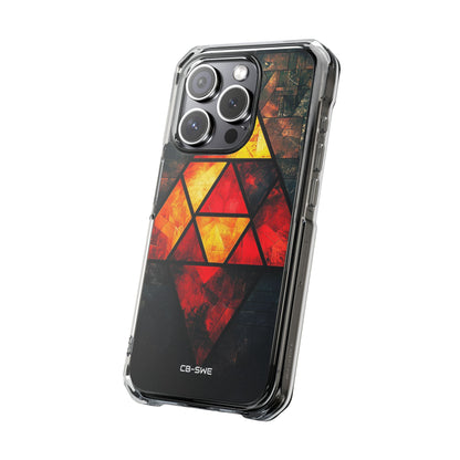 Triangles Illuminate Warmth iPhone Case - Impact