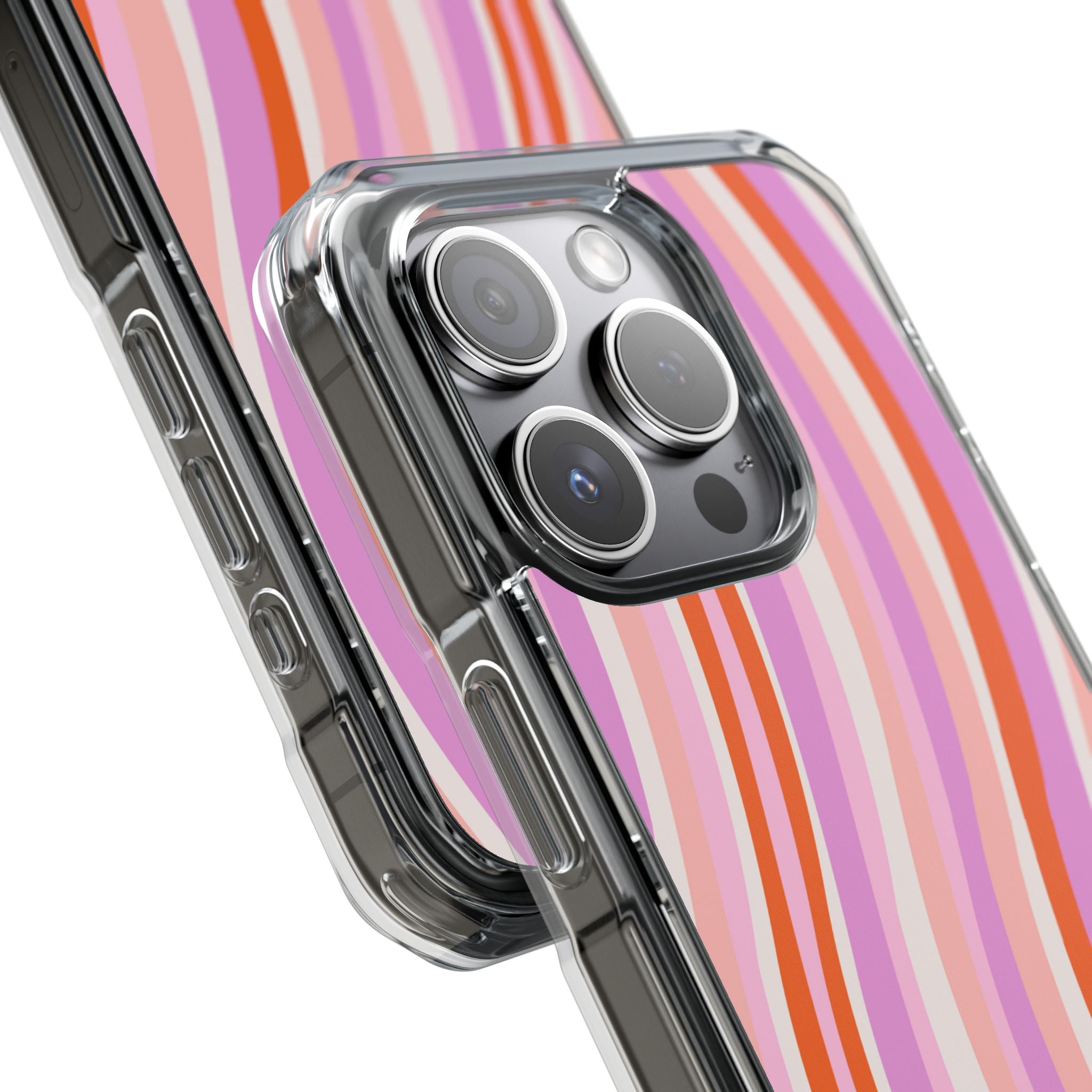 Vibrant Wave Symphony iPhone Case - Impact