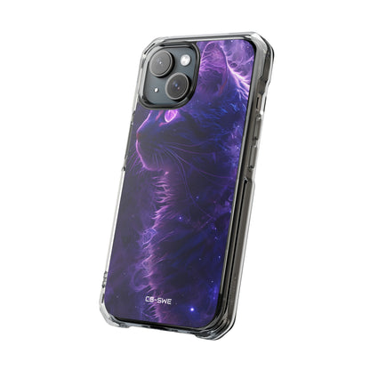 Mystical Starlit Cat iPhone Case - Impact