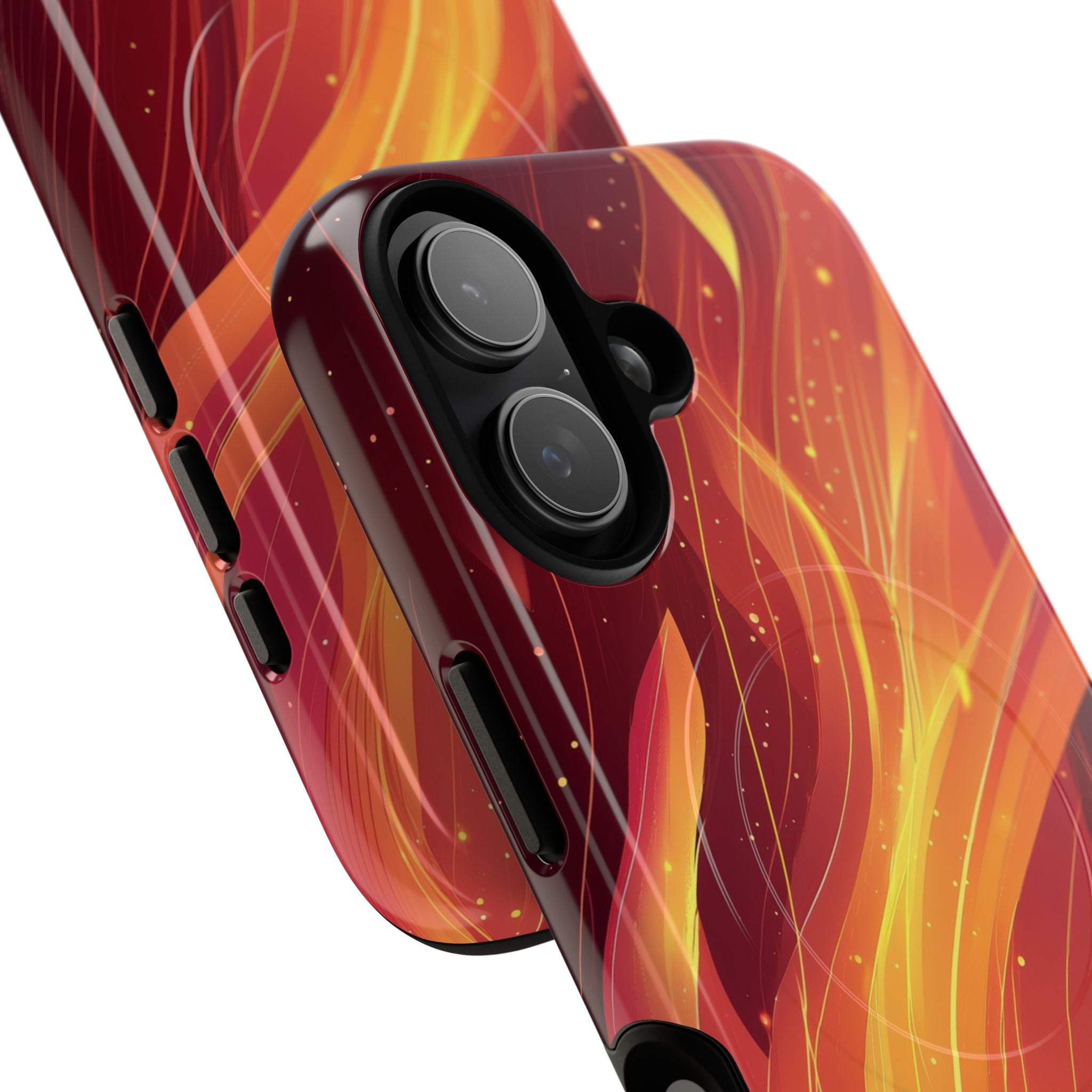 Flaming Flow iPhone 17 Case - Tough+