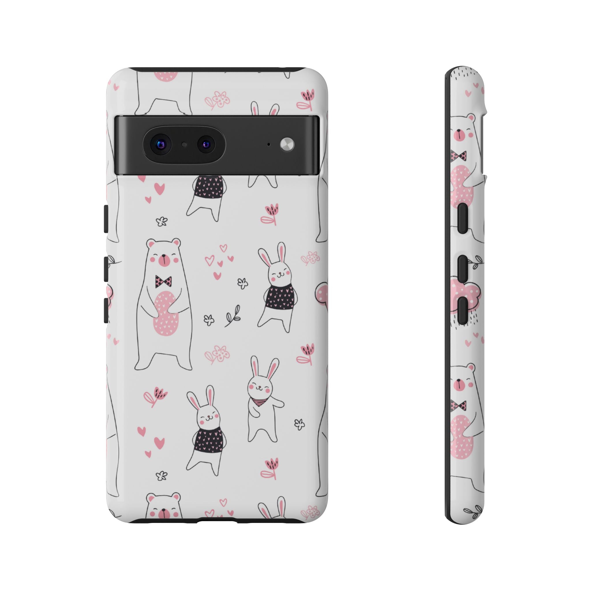 Bears Dance Playfully - Google Pixel Case