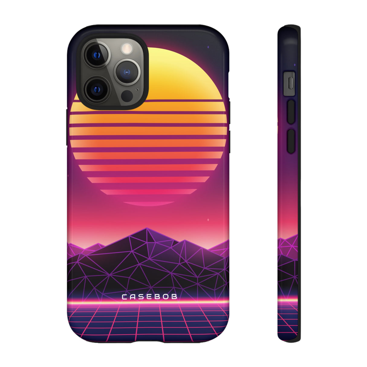 Retro Futurism Art iPhone Case |Tough|