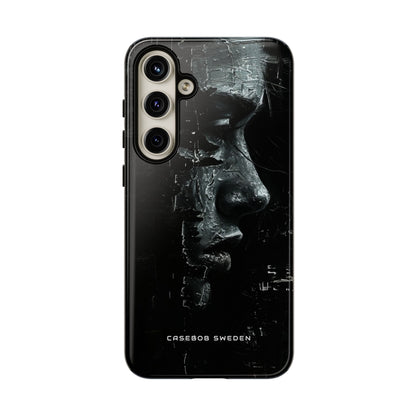 Monochrome Bloom Samsung S24 - Tough Phone Case