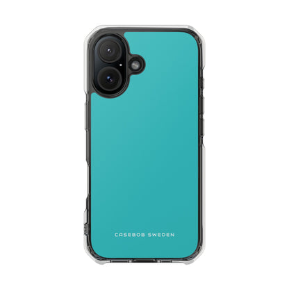 Dark Turquoise iPhone 16 - Clear Impact Phone Case