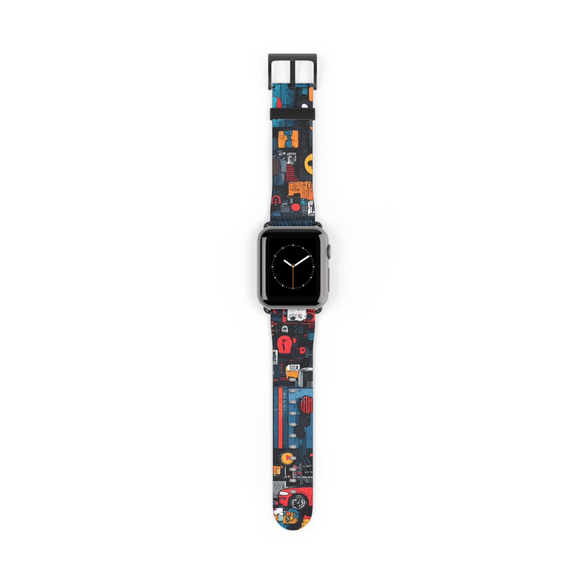 Blue Gaze Mosaic - Watch Band