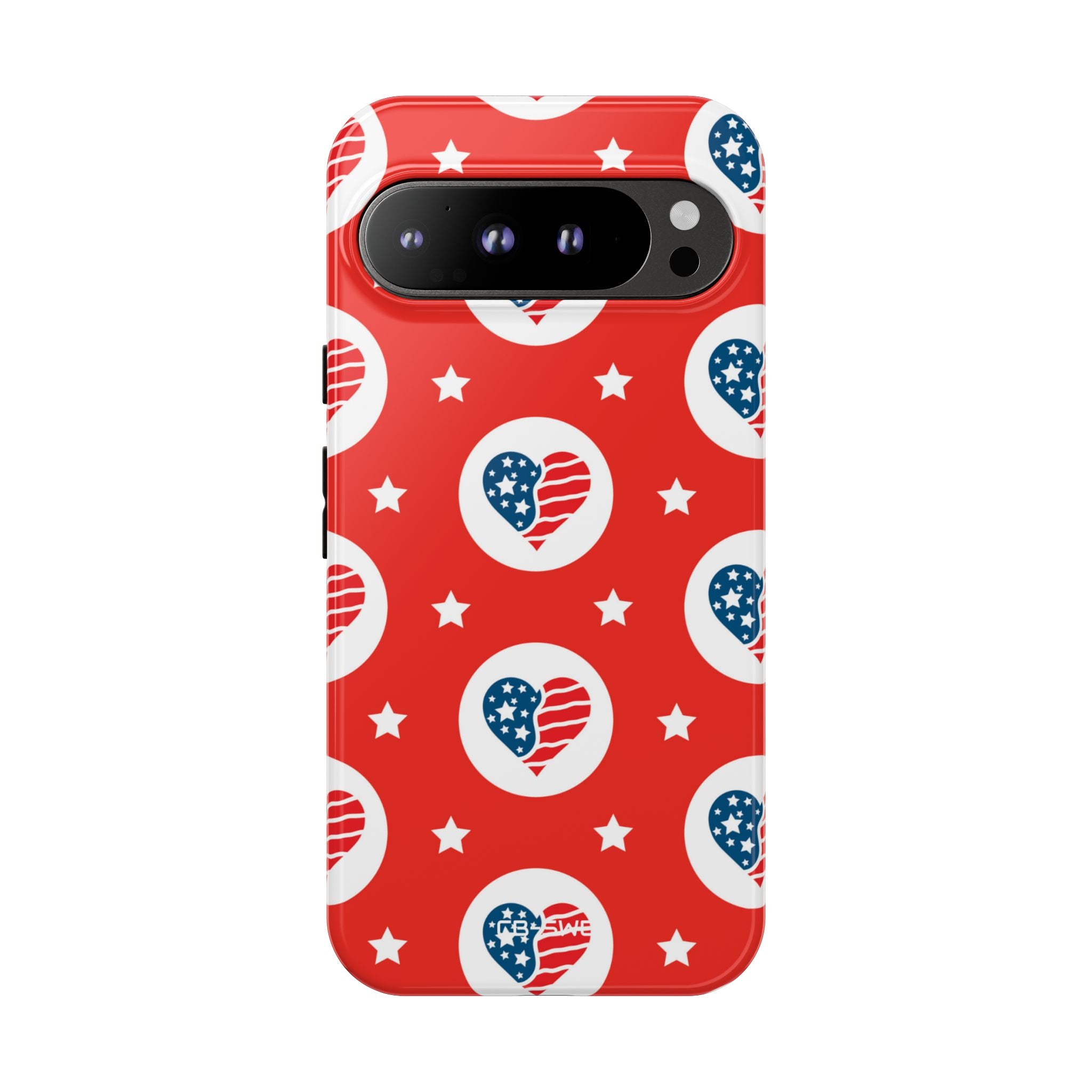 Hearts Celebrate Freedom - Google Pixel Case