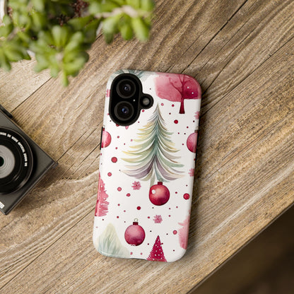 Whimsical Trees Glow - iPhone Case