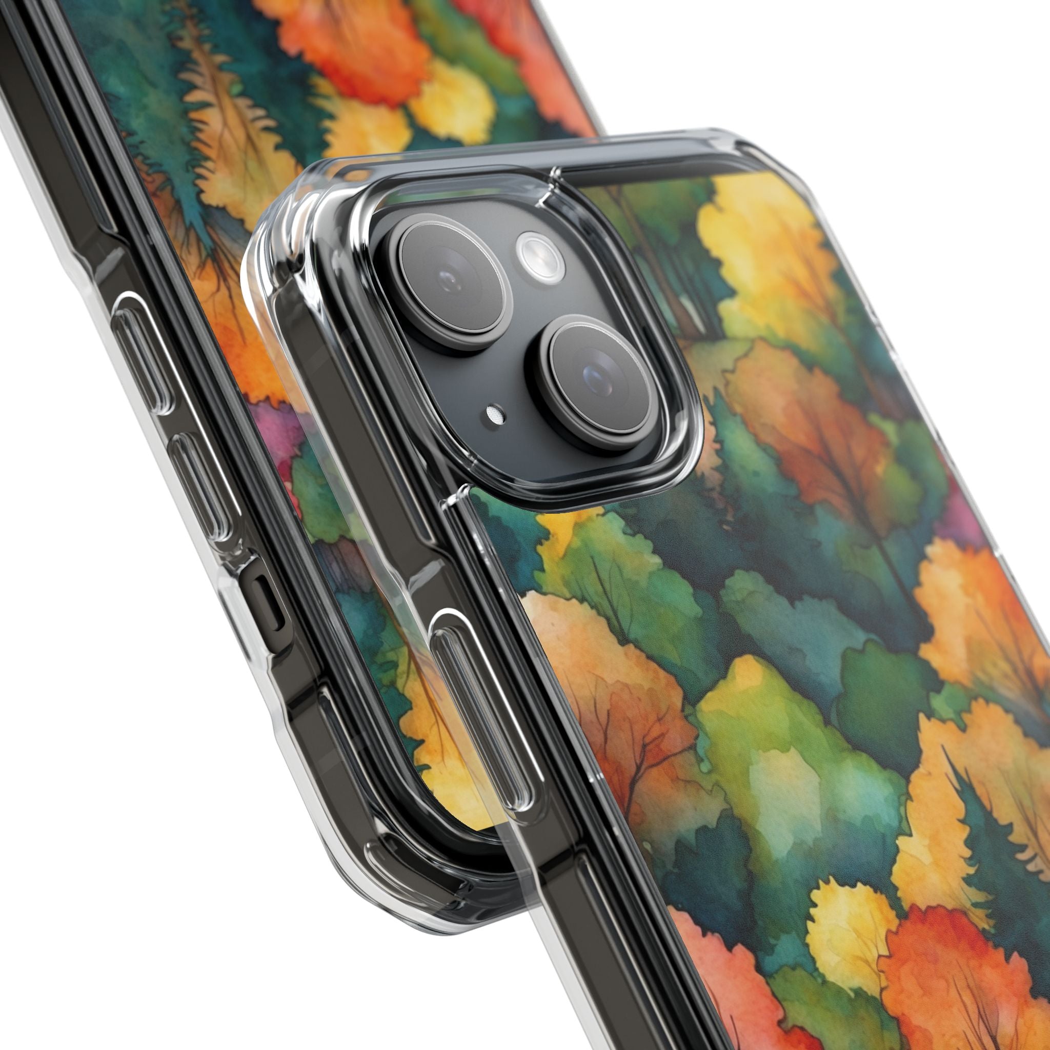 Autumn Leaves Dance iPhone Case - Impact