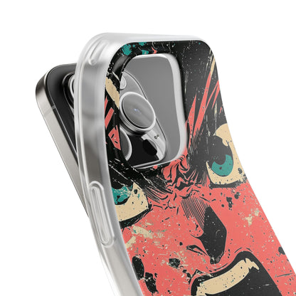 Screaming Face Pink iPhone 16 Pro Case - Soft